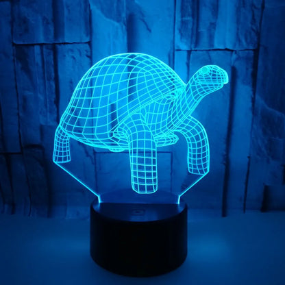 Veilleuse Tortue LED 3D – Lumière magique et apaisante pour enfants