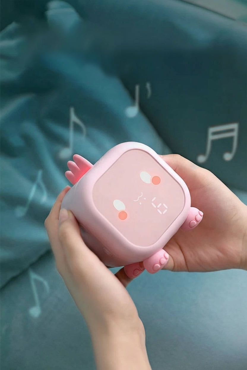 Veilleuse Réveil Dinosaure – Lampe de Nuit Enfant – Réveil LED Design – Rechargeable USB