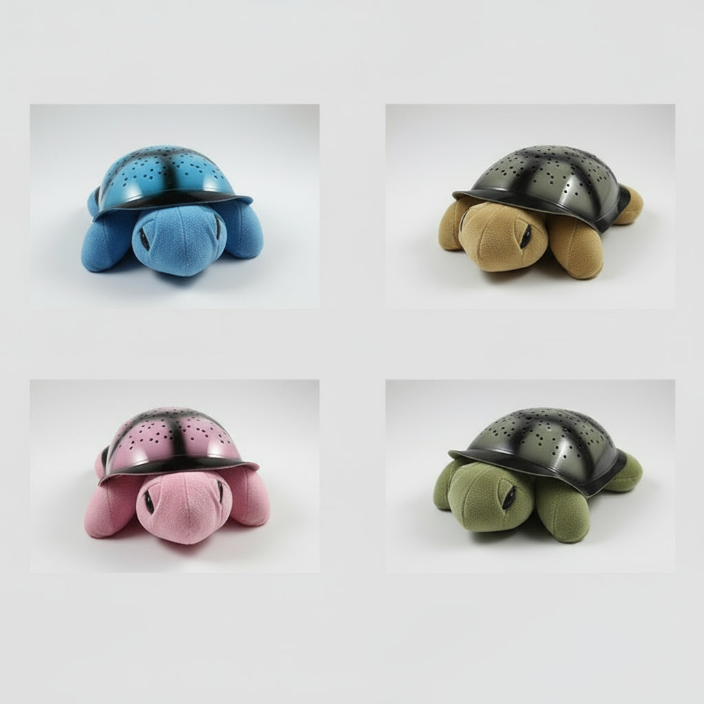Veilleuse Tortue Projecteur – Peluche Lumineuse LED Rechargeable USB