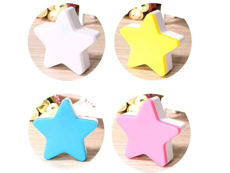 Veilleuse prise étoile – Lampe LED murale douce pour chambre enfant