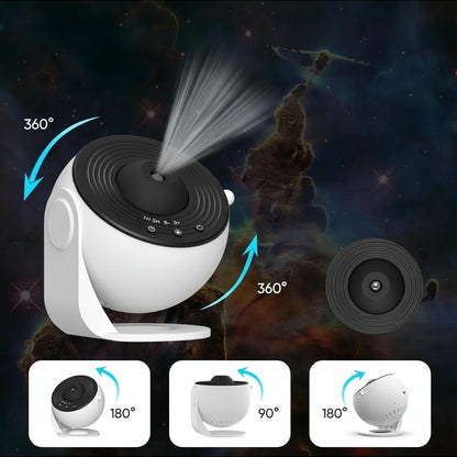 Projecteur Galaxie HD 13 Disques – Planétarium LED Enfant | Projecteur Étoilé Nuit et Sommeil Relaxant