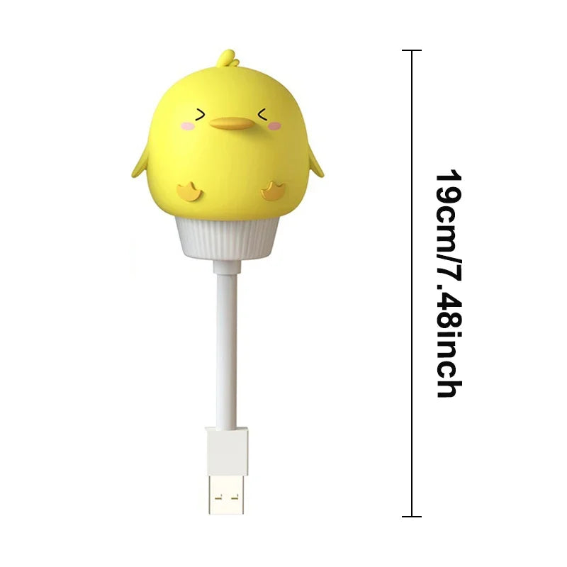 Veilleuse prise USB animaux – Lampe LED à télécommande pour bébé et enfant