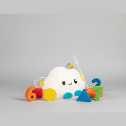 Veilleuse Nuage Mignonne en silicone pour Enfant et Bébé – Lampe de Nuit Portable