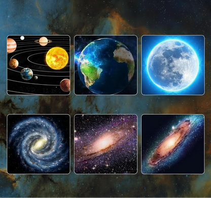 Projecteur Galaxie HD 13 Disques – Planétarium LED Enfant | Projecteur Étoilé Nuit et Sommeil Relaxant