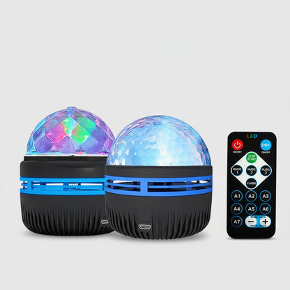 Veilleuse Projecteur Galaxie & Océan – Lampe LED d’Ambiance Rechargable USB-C