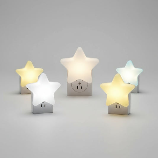 Veilleuse prise étoile – Lampe LED murale douce pour chambre enfant