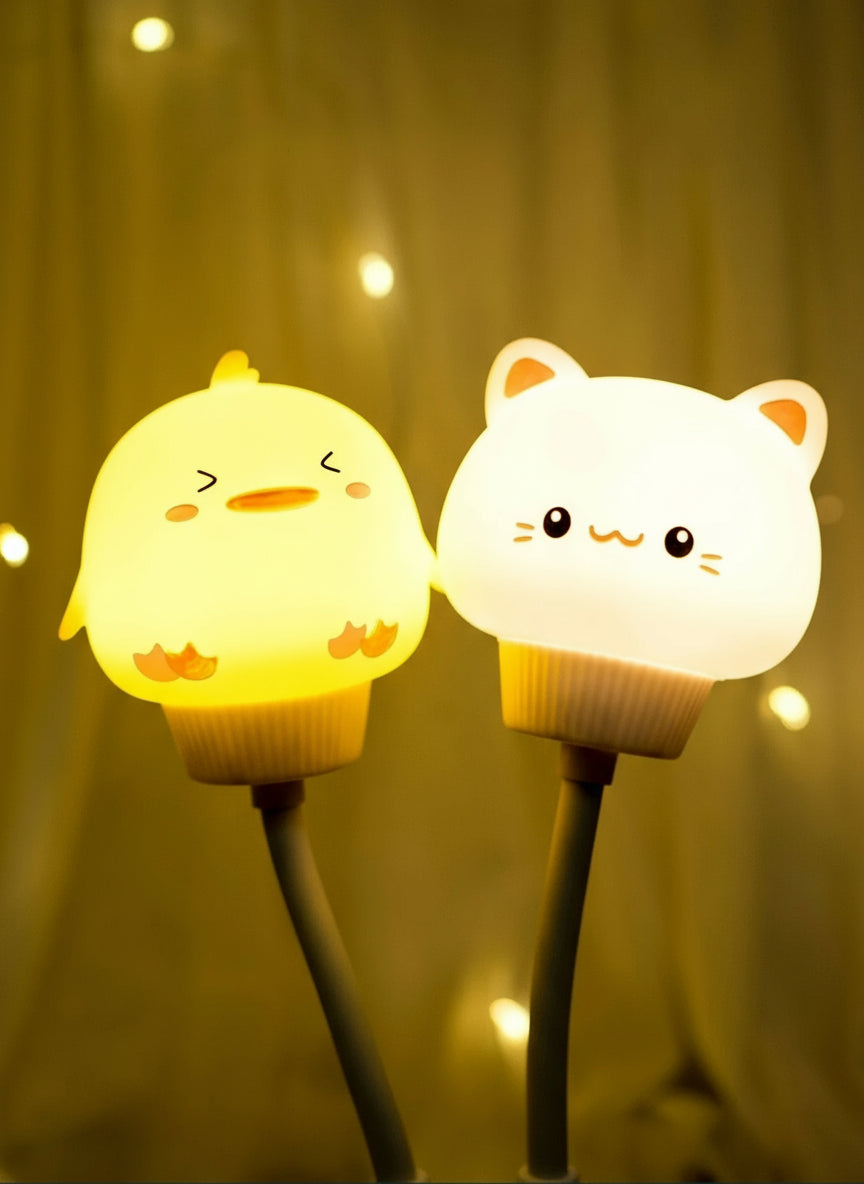 Veilleuse prise USB animaux – Lampe LED à télécommande pour bébé et enfant