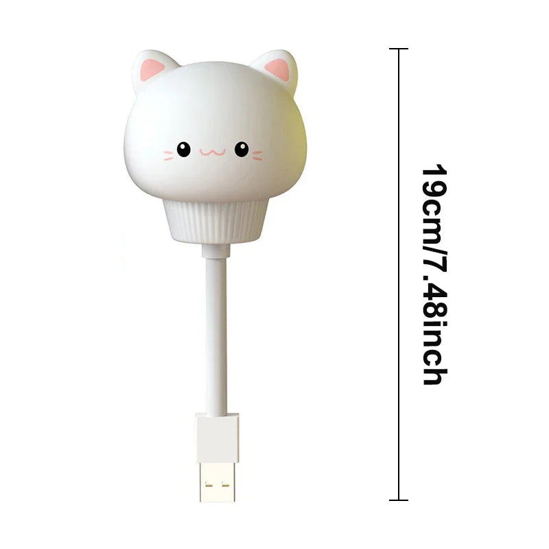 Veilleuse prise USB animaux – Lampe LED à télécommande pour bébé et enfant