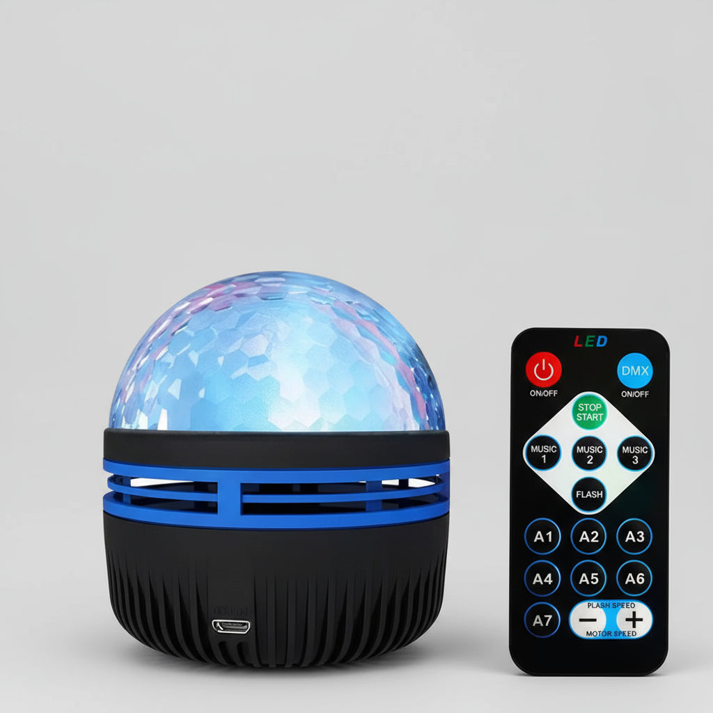 Veilleuse Projecteur Galaxie & Océan – Lampe LED d’Ambiance Rechargable USB-C