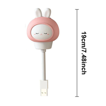 Veilleuse prise USB animaux – Lampe LED à télécommande pour bébé et enfant