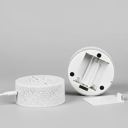 Veilleuse Chien Carlin 3D Rechargeable USB – Lampe LED Chien