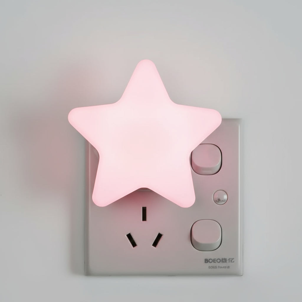 Veilleuse prise étoile – Lampe LED murale douce pour chambre enfant