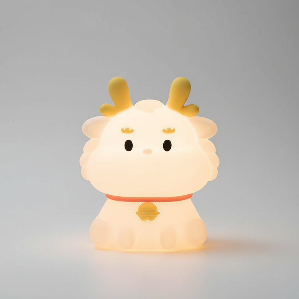 Veilleuse Cerf Silicone Rechargeable USB pour Enfant – Lampe LED Douce