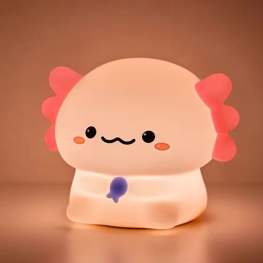 Veilleuse Triton Doux LED – Lampe en silicone apaisante pour enfants – Rechargeable USB