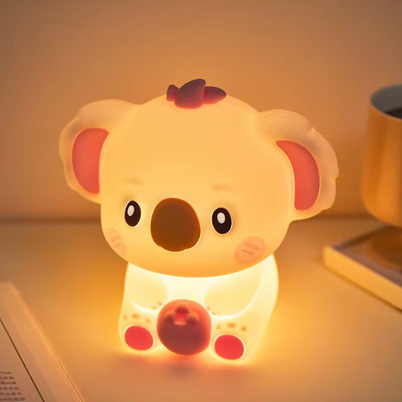 Veilleuse Koala LED – Lampe en silicone apaisante pour enfants – Rechargeable USB