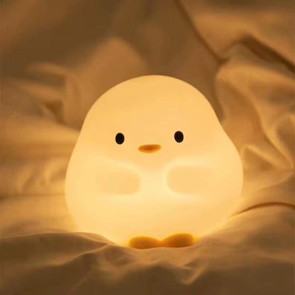 Veilleuse Canard LED – Lampe en silicone apaisante pour enfants – Rechargeable USB